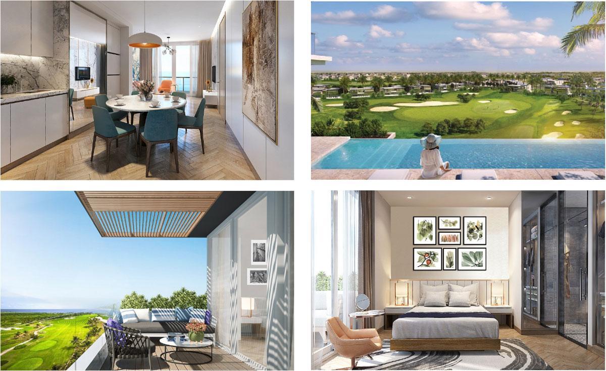Can Ho Mau Golf View Luxury Apartment